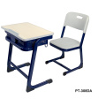 Metal school table and chair